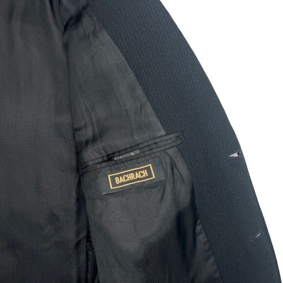 Bachrach Men's Wool Cashmere Fine Tailored Coat - Picture 8 of 11